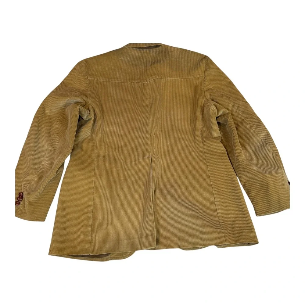 Vintage Levi's for Men Corduroy Blazer Tan‎ Camel Sport Coat Jacket 44 R